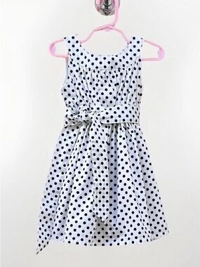 BABY CZ by Carolina Zapf White Dot Dress